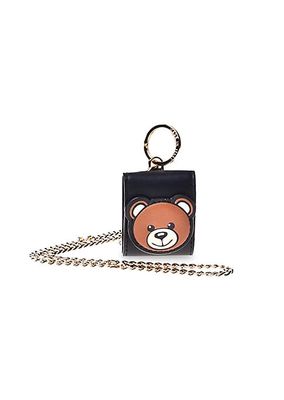 Bear Leather Keychain