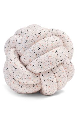 Bearaby Hugget Knot Organic Cotton Accent Pillow in Terrazzo