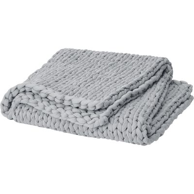 Bearaby Tree Napper Weighted Blanket in Pebble Grey 