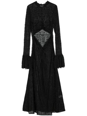 Beaufille Emmeline lace maxi dress - Black