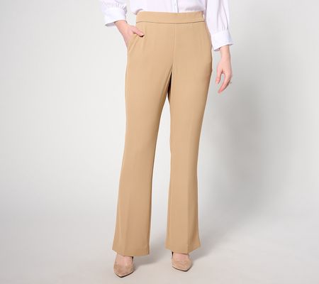 BEAUTIFUL by Lawrence Zarian Petite Wide Leg Pull-On Pant