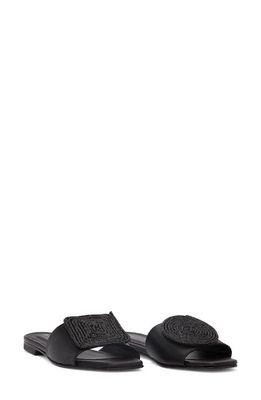 BEAUTIISOLES Adeline Slide Sandal in Black 