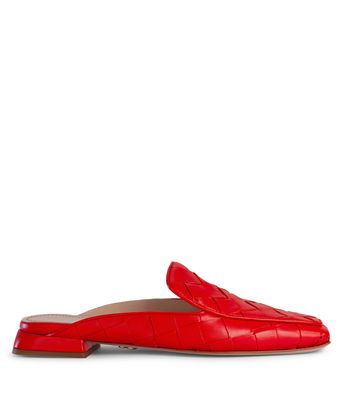 Beautiisoles Women's Rose in Red Leather