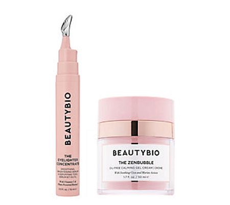 BeautyBio Eyelighter & Zen Bubble Gel Cream