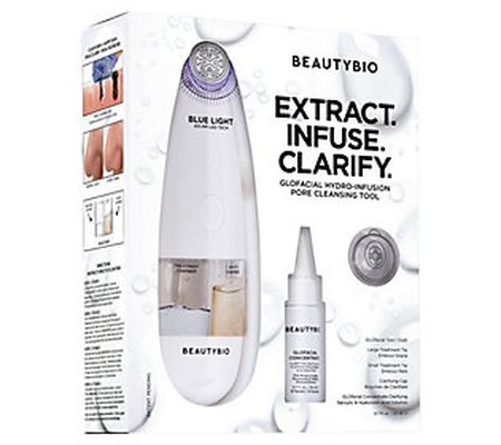 BeautyBio GLOfacial Pore Cleansing Tool w/ Conc ntrate
