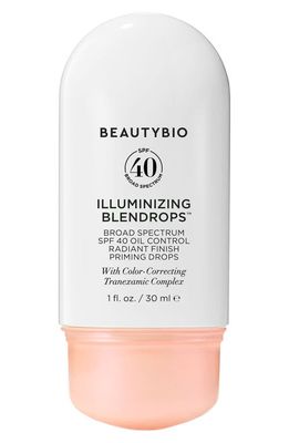 BeautyBio Illuminizing Blendrops™ Broad Spectrum SPF 40 Priming Drops 