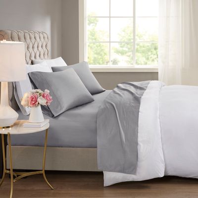 Beautyrest Cooling 600 Thread Count Sheet Set in Grey California King