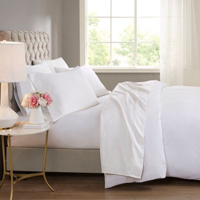 Beautyrest Cooling 600 Thread Count Sheet Set in White California King