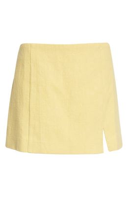 Bec & Bridge Frances Miniskirt in Daffodil Yellow