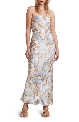 Bec & Bridge Stella Strapless Floral Print Maxi Dress