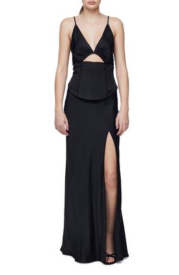 Bec & Bridge Teresa Cutout Detail Dress in Black