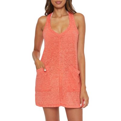 Becca Beach Date Cover-Up Dress in Tango 