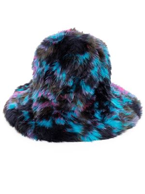 Bed J.W. Ford faux-fur bucket hat - Multicolour
