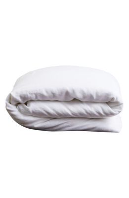 Bed Threads Linen Duvet Cover in White