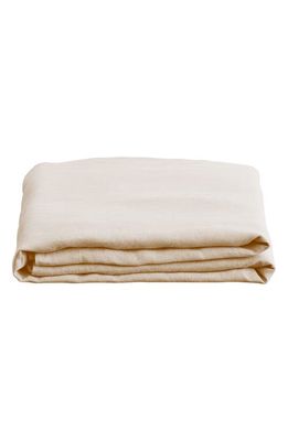 Bed Threads Linen Flat Sheet in Oatmeal