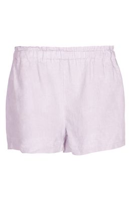 Bed Threads Linen Shorts in Lilac