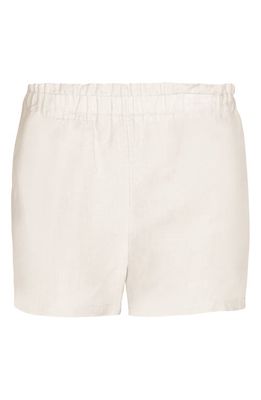 Bed Threads Linen Shorts in Oatmeal