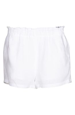 Bed Threads Linen Shorts in White