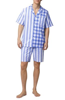 BedHead Pajamas Bengal Stripe & Plaid Organic Cotton Short Pajamas