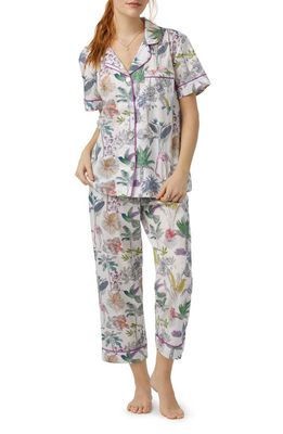 BedHead Pajamas Classic Crop Pajamas in Drawins Journey 