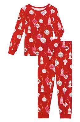 BedHead Pajamas Kids' Fitted Two-Piece Pajamas in Adornments