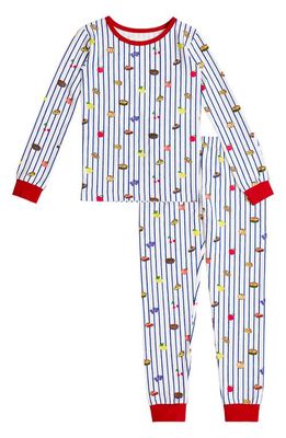 BedHead Pajamas Kids' Fitted Two-Piece Pajamas in Fruit Pies