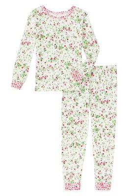 BedHead Pajamas Kids' Fitted Two-Piece Stretch Organic Cotton Pajamas in Nellie