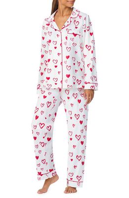 BedHead Pajamas Print Jersey Pajamas in Love Is In The Air