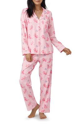 BedHead Pajamas Print Organic Cotton Jersey Pajamas in Pampered Poodles