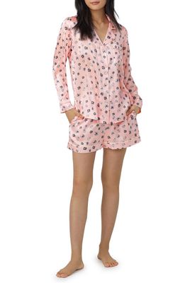 BedHead Pajamas Print Silk Pajamas in Shine Bright