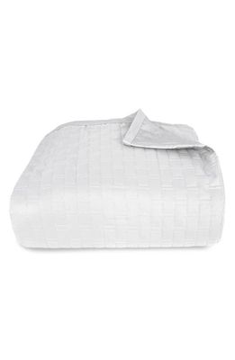 BedVoyage Quilted Coverlet in White