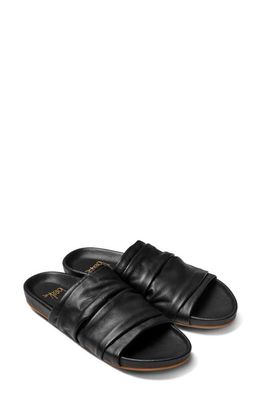 Beek Minla Slide Sandal in Black/Black