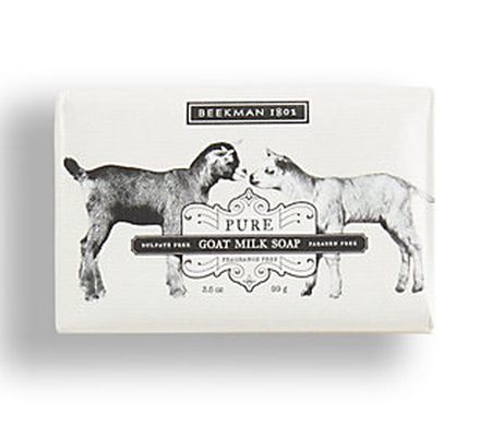 Beekman 1802 3.5-oz Goat Milk Bar Soap, Pure Go at Milk