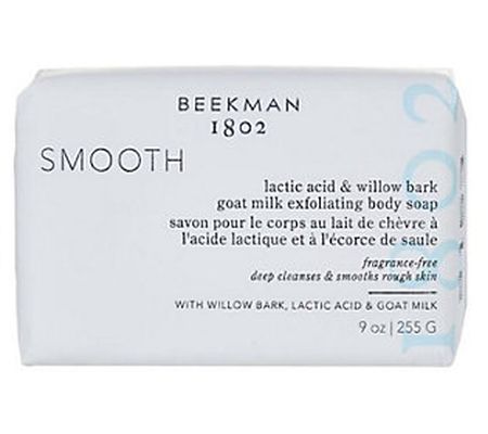 Beekman 1802 Lactic Acid & Willow Bark Exfoliat ing Body Soap