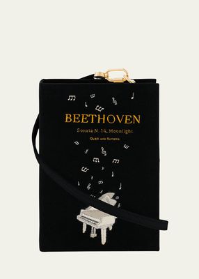 Beethoven Book Clutch Bag