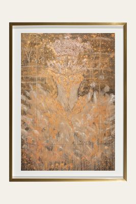 "Beige & Gold Tutu" Giclee by Lenore Gimpert