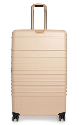 Béis The Large 29-Inch Check-In Roller in Beige 