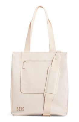 Béis The North South Tote in Beige