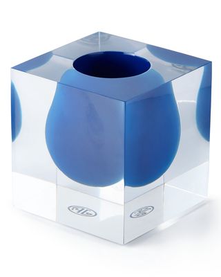 Bel Air Cobalt Mini Scoop Vase