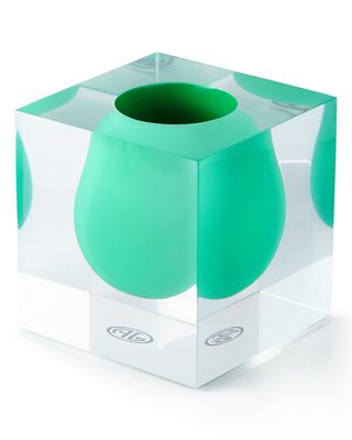 Bel Air Emerald Mini Scoop Vase