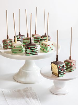 Belgian Chocolate Covered Cheesecake Pops