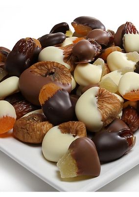 Belgian Chocolate-Covered Dried Fruit