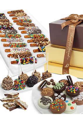 Belgian Chocolate Deluxe Gift Basket