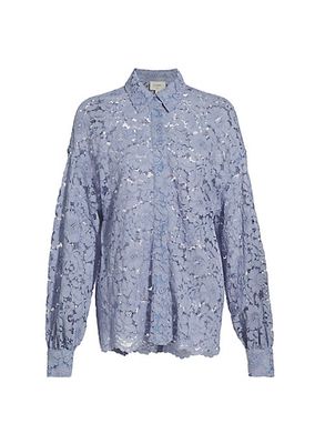 Belkis Guipure Lace Top