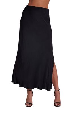 Bella Dahl Bias Cut Maxi Skirt in Black