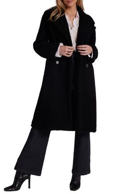 Bella Dahl Double Breasted Coat in Black