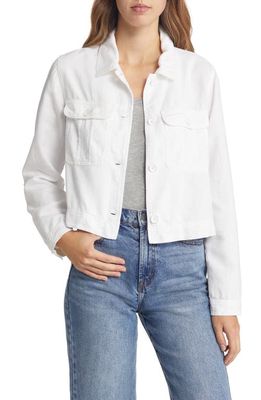 Bella Dahl Utility Jacket in White