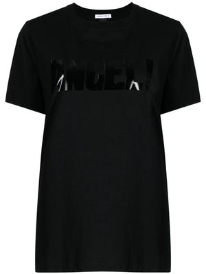 Bella Freud logo-print organic cotton T-shirt - Black