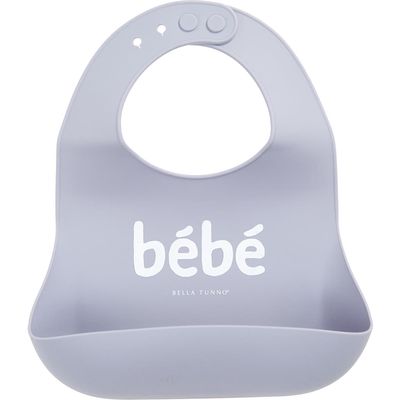 Bella Tunno Bébé Silicone Wonder Bib in Purple 