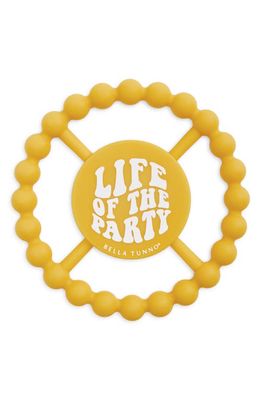 Bella Tunno Life of the Party Teether in Yellow